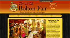 Desktop Screenshot of boltonfair.org